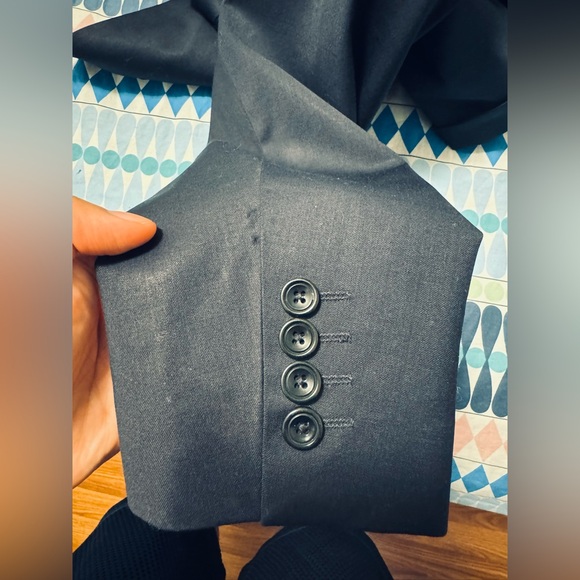 Zara navy blue suit jacket - Picture 10 of 10